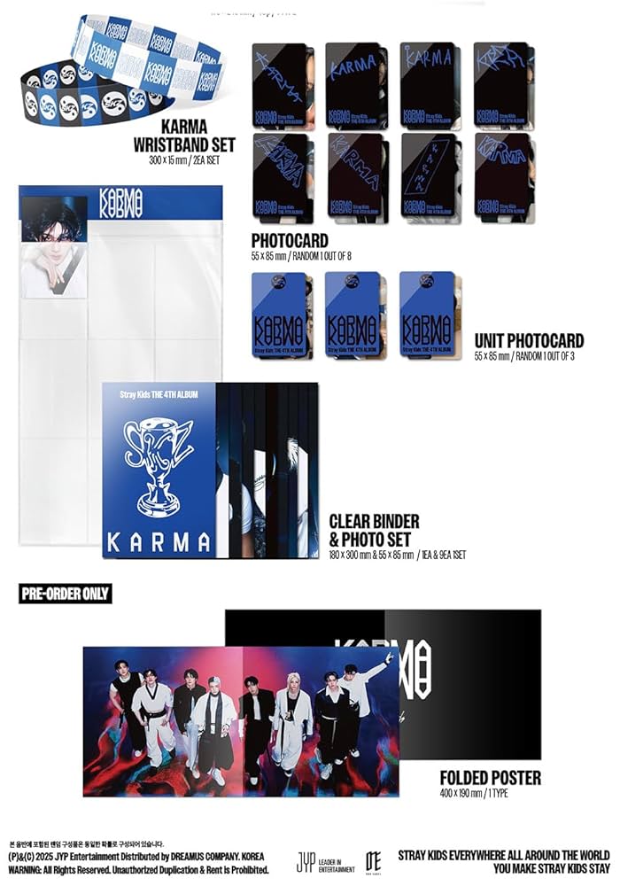Stray Kids　ベストアルバム「KARMA」VER LIMITED KARMA (KARMA VER.) - Stray Kids 스트레이 키즈 Official Store
